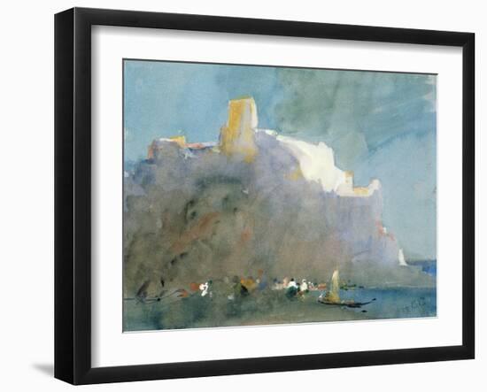 In the Bay of Sorrento-Hercules Brabazon Brabazon-Framed Giclee Print
