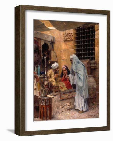 In the Bazaar, 1901-Charles Wilda-Framed Giclee Print