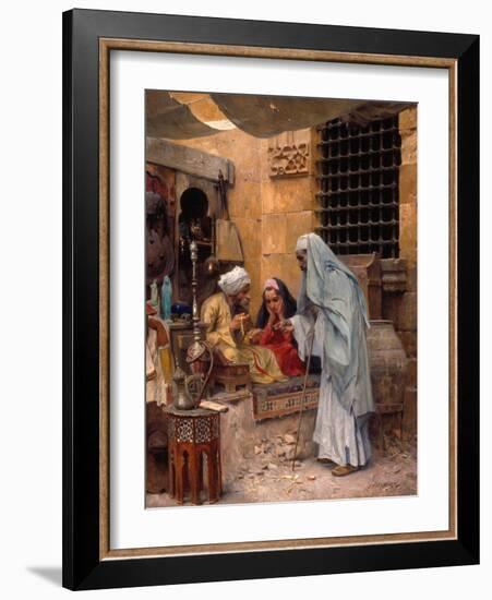 In the Bazaar, 1901-Charles Wilda-Framed Giclee Print