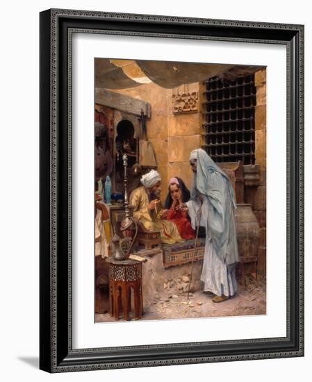 In the Bazaar, 1901-Charles Wilda-Framed Giclee Print