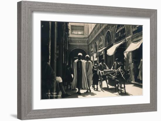 In the Bazaar, Tunis, Egypt, 1936-null-Framed Photographic Print