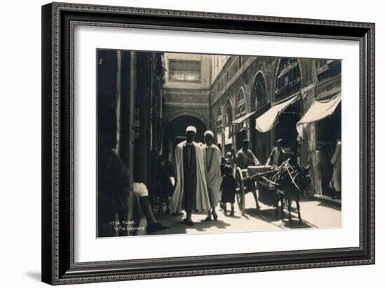 In the Bazaar, Tunis, Egypt, 1936-null-Framed Photographic Print