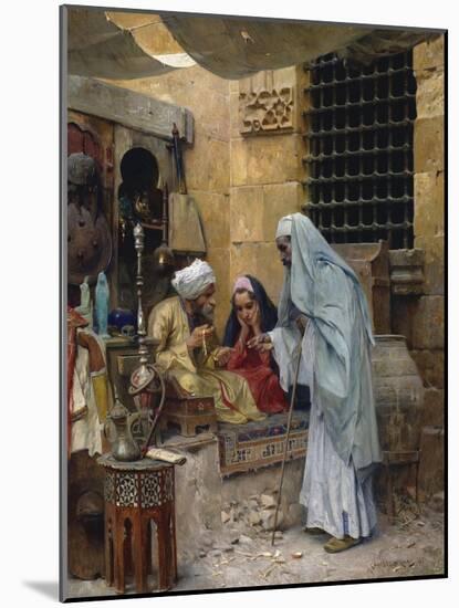 In the Bazaar-Charles Wilda-Mounted Giclee Print