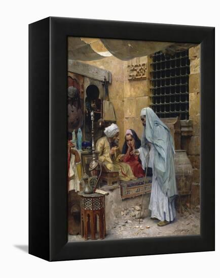 In the Bazaar-Charles Wilda-Framed Premier Image Canvas