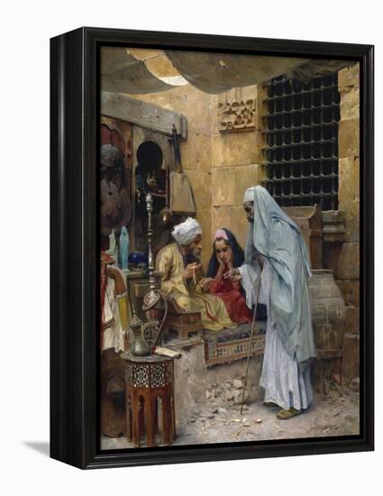 In the Bazaar-Charles Wilda-Framed Premier Image Canvas