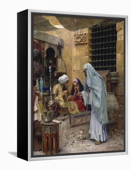 In the Bazaar-Charles Wilda-Framed Premier Image Canvas