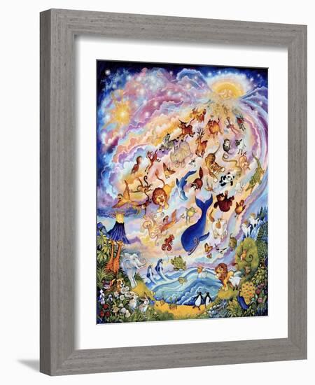 In the Beginning 2-Bill Bell-Framed Giclee Print