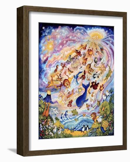 In the Beginning 2-Bill Bell-Framed Giclee Print