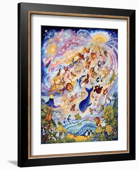 In the Beginning 2-Bill Bell-Framed Giclee Print