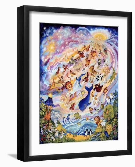 In the Beginning 2-Bill Bell-Framed Giclee Print