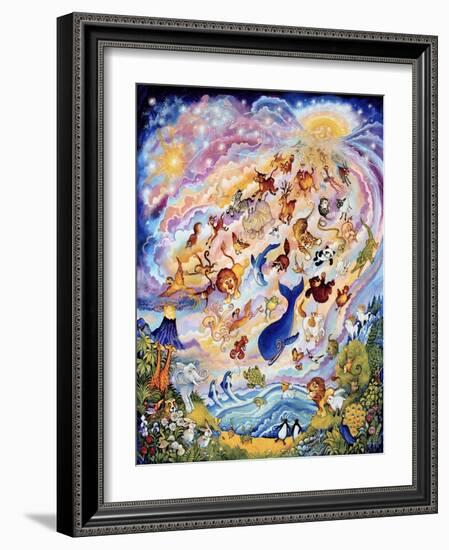 In the Beginning 2-Bill Bell-Framed Giclee Print