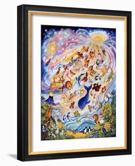 In the Beginning 2-Bill Bell-Framed Giclee Print