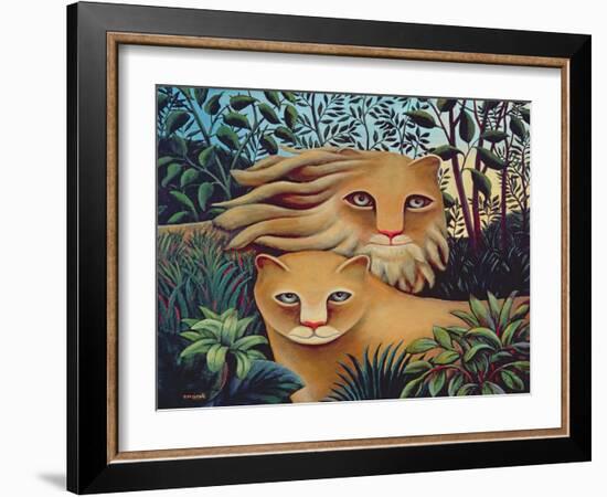 In the Beginning-Jerzy Marek-Framed Giclee Print