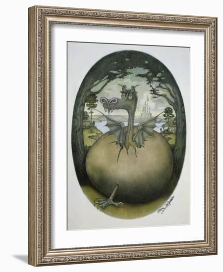 In the Beginning-Wayne Anderson-Framed Giclee Print