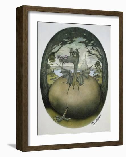 In the Beginning-Wayne Anderson-Framed Giclee Print