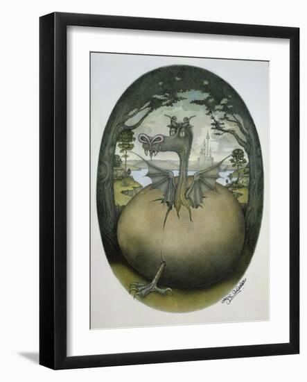 In the Beginning-Wayne Anderson-Framed Giclee Print