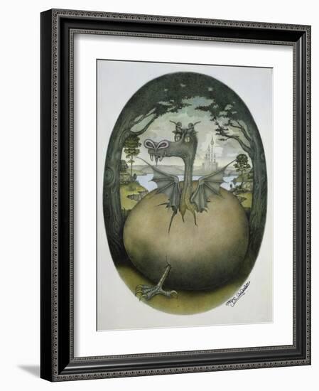 In the Beginning-Wayne Anderson-Framed Giclee Print