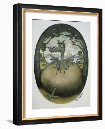 In the Beginning-Wayne Anderson-Framed Giclee Print