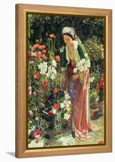 In the Bey's Garden, 1865-John Frederick Lewis-Framed Premier Image Canvas