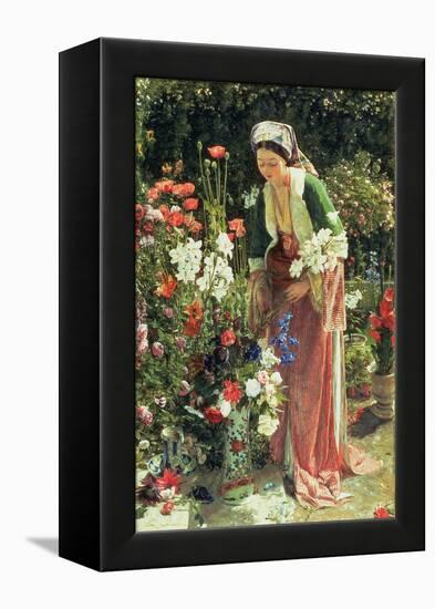 In the Bey's Garden, 1865-John Frederick Lewis-Framed Premier Image Canvas