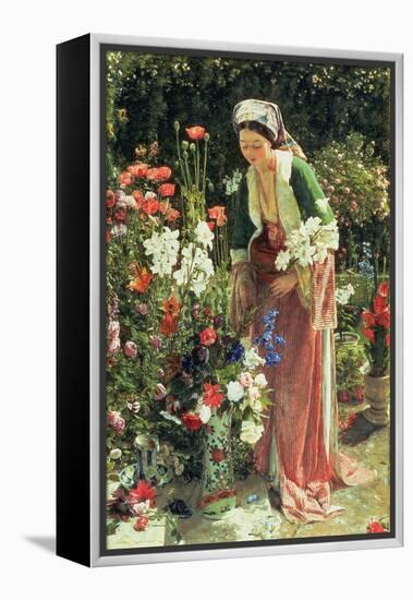 In the Bey's Garden, 1865-John Frederick Lewis-Framed Premier Image Canvas