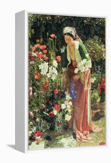 In the Bey's Garden, 1865-John Frederick Lewis-Framed Premier Image Canvas