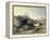 In the Bighorn Mountains, 1889-Thomas Moran-Framed Premier Image Canvas