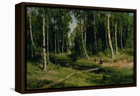 In the Birch Tree Forest, 1883-Ivan Ivanovitch Shishkin-Framed Premier Image Canvas