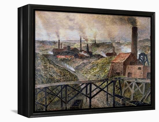 In the Black Country, 1890-Constantin Meunier-Framed Premier Image Canvas