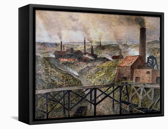 In the Black Country, 1890-Constantin Meunier-Framed Premier Image Canvas