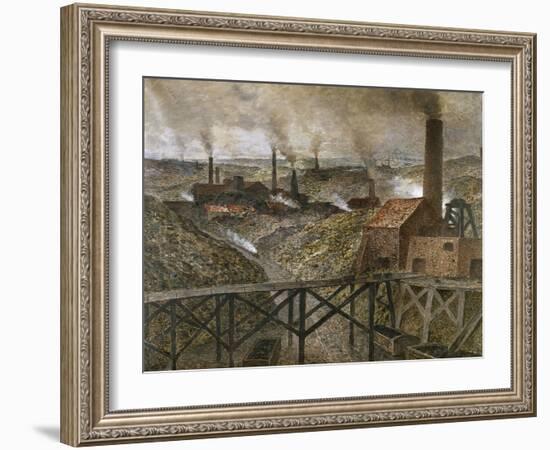 In the Black Country, Ca. 1893-Constantin Meunier-Framed Art Print