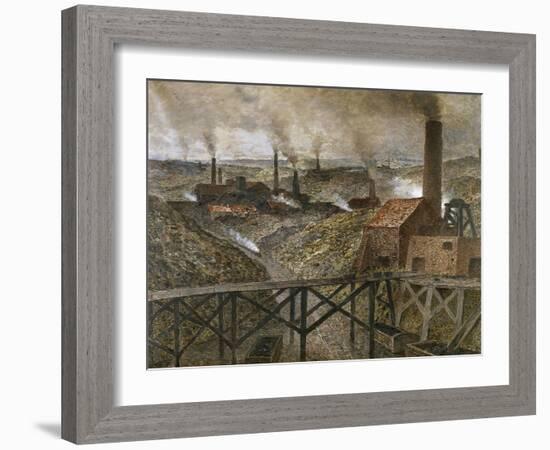 In the Black Country, Ca. 1893-Constantin Meunier-Framed Art Print