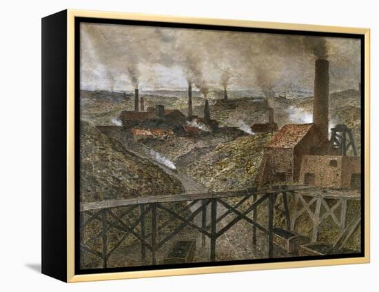In the Black Country, Ca. 1893-Constantin Meunier-Framed Stretched Canvas