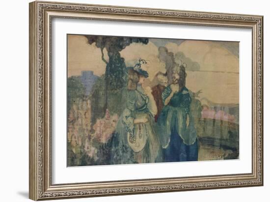 'In the Blue Country or Colloque Sentimentale', c1895-Charles Conder-Framed Giclee Print