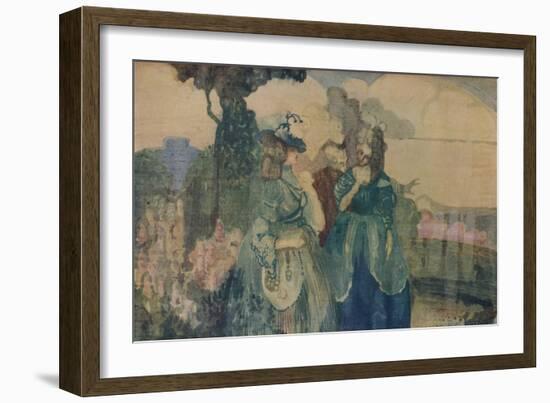 'In the Blue Country or Colloque Sentimentale', c1895-Charles Conder-Framed Giclee Print