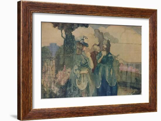'In the Blue Country or Colloque Sentimentale', c1895-Charles Conder-Framed Giclee Print