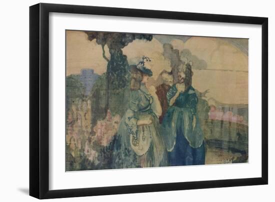 'In the Blue Country or Colloque Sentimentale', c1895-Charles Conder-Framed Giclee Print