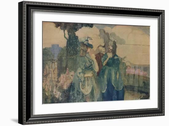 'In the Blue Country or Colloque Sentimentale', c1895-Charles Conder-Framed Giclee Print