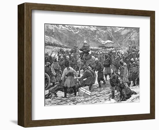 In the Bolan Pass, 1879-HM Paget-Framed Art Print