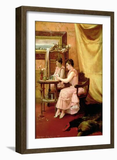 In the Boudoir-Georges Croegaert-Framed Giclee Print