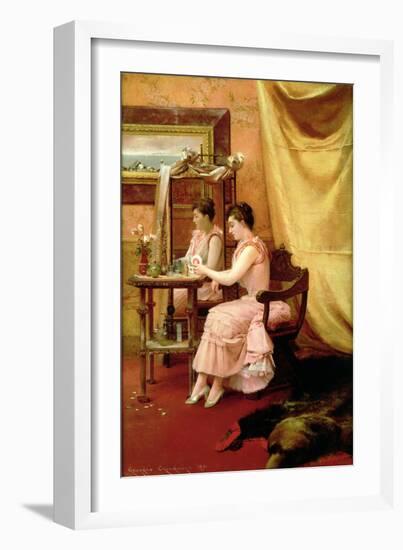 In the Boudoir-Georges Croegaert-Framed Giclee Print