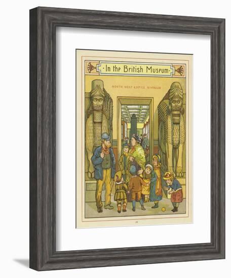 In the British Museum-Thomas Crane-Framed Giclee Print