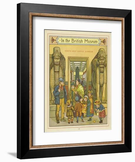 In the British Museum-Thomas Crane-Framed Giclee Print