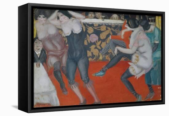 In the Cabaret, 1913-Boris Dmitryevich Grigoriev-Framed Premier Image Canvas