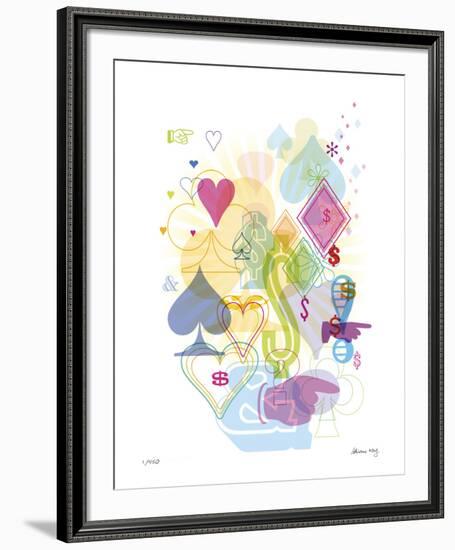 In The Cards-Adrienne Wong-Framed Giclee Print