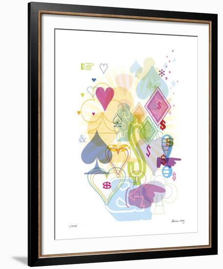 In The Cards-Adrienne Wong-Framed Giclee Print