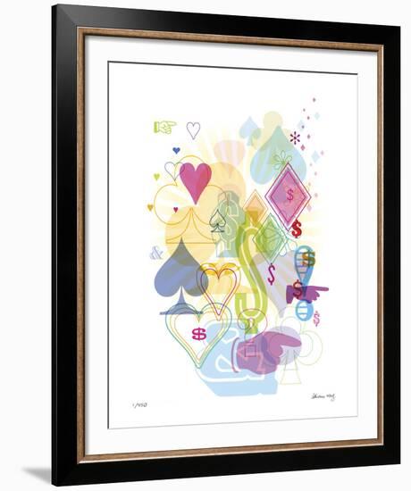 In The Cards-Adrienne Wong-Framed Giclee Print