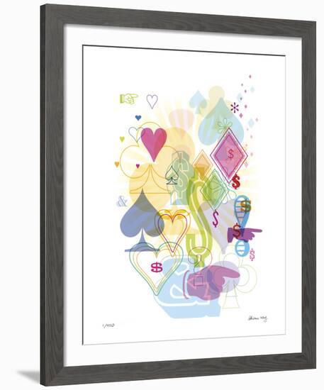 In The Cards-Adrienne Wong-Framed Giclee Print