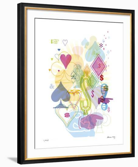 In The Cards-Adrienne Wong-Framed Giclee Print