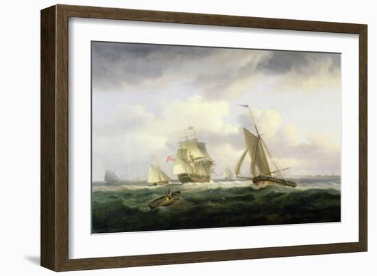 In the Channel-Thomas Luny-Framed Giclee Print